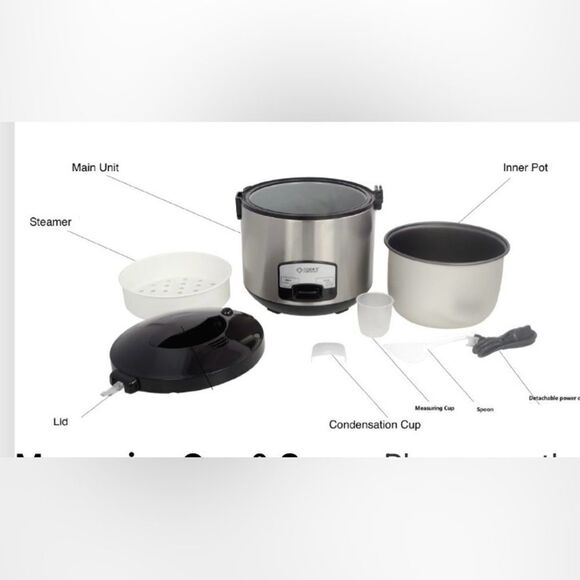 Cooks Essential multi cooker your choice of red, black or blue. All our new - Picture 4 of 5
